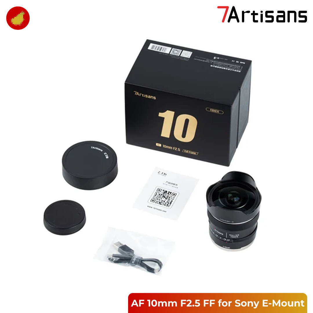 7Artisans AF 10mm F2.5 for Sony / Nikon