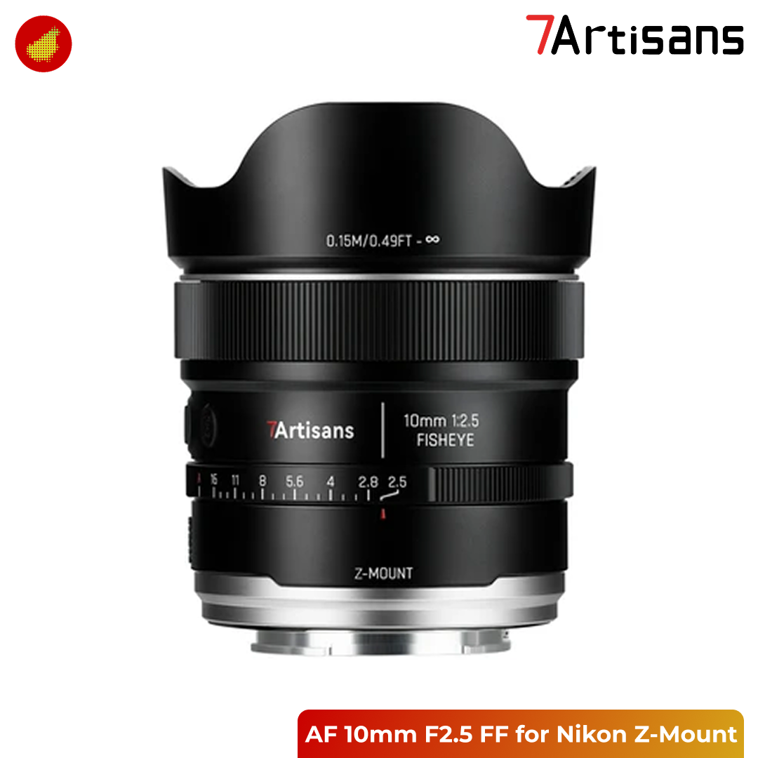 7Artisans AF 10mm F2.5 for Sony / Nikon