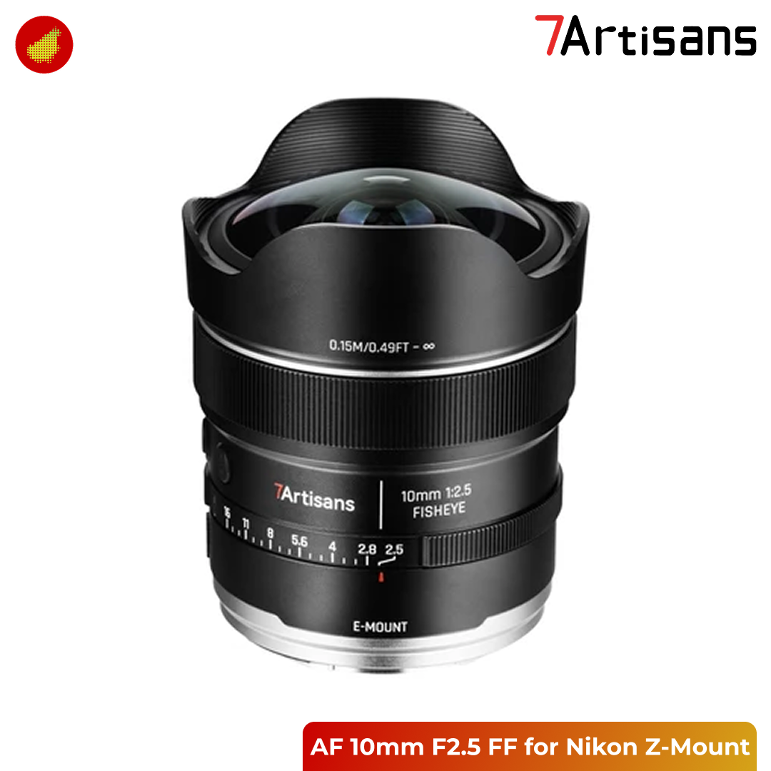 7Artisans AF 10mm F2.5 for Sony / Nikon