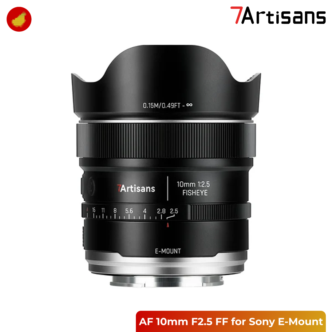 7Artisans AF 10mm F2.5 for Sony / Nikon