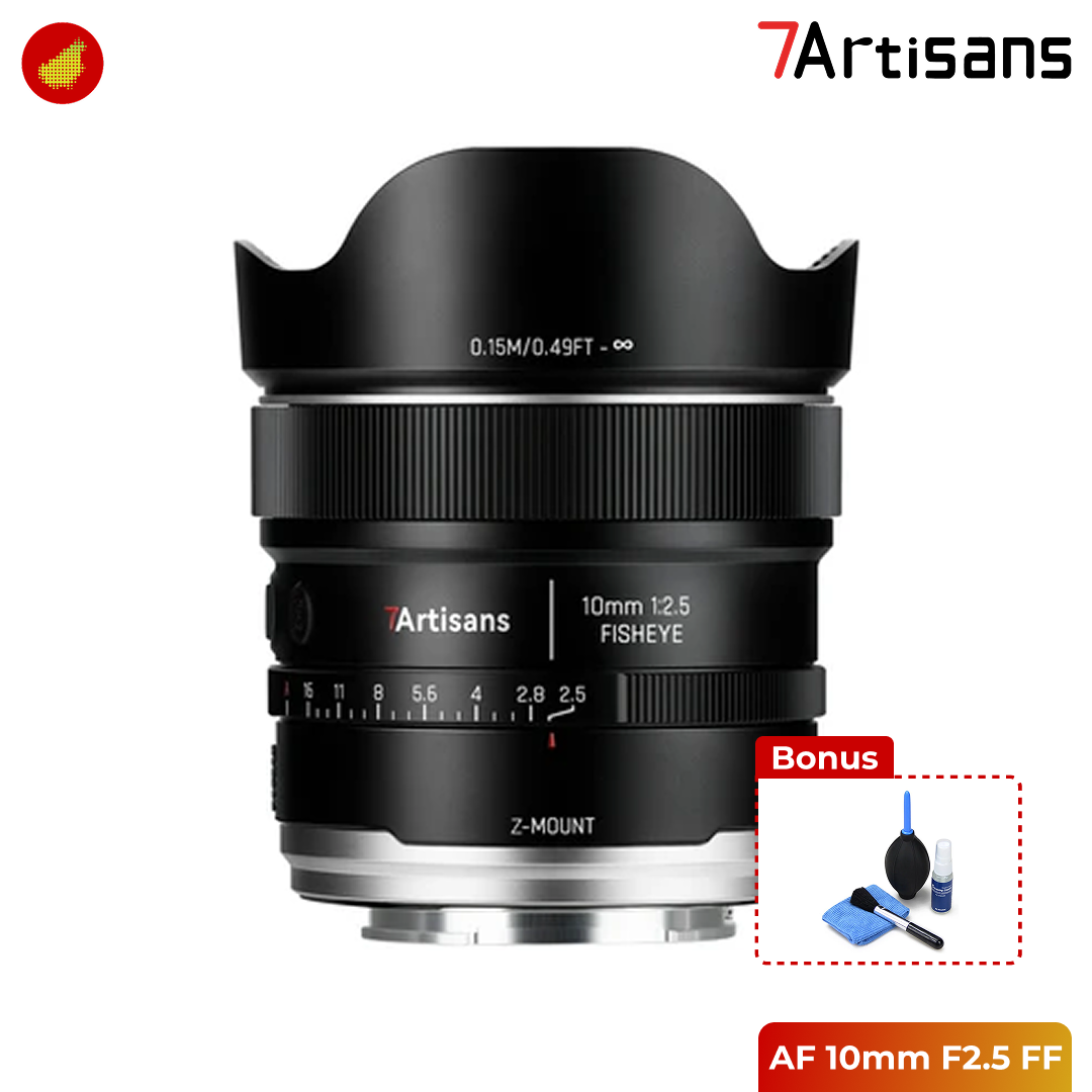 7Artisans AF 10mm F2.5 for Sony / Nikon