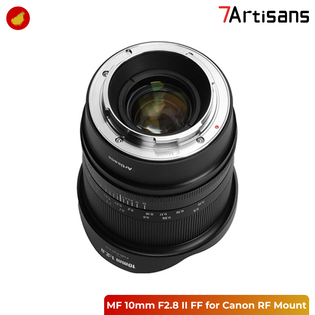 7Artisans MF 10mm F2.8 II for Sony / Canon / Nikon