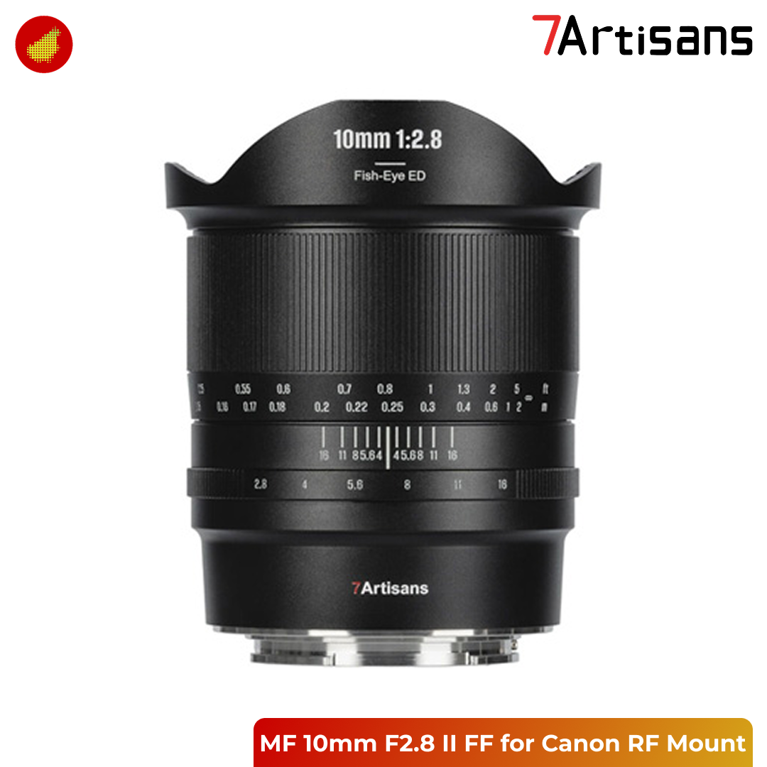 7Artisans MF 10mm F2.8 II for Sony / Canon / Nikon