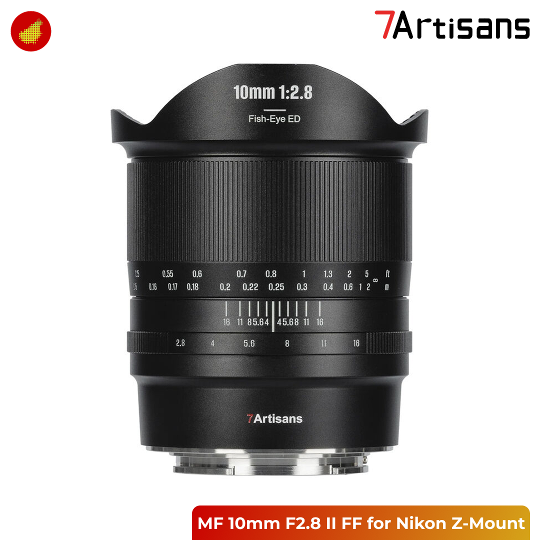 7Artisans MF 10mm F2.8 II for Sony / Canon / Nikon