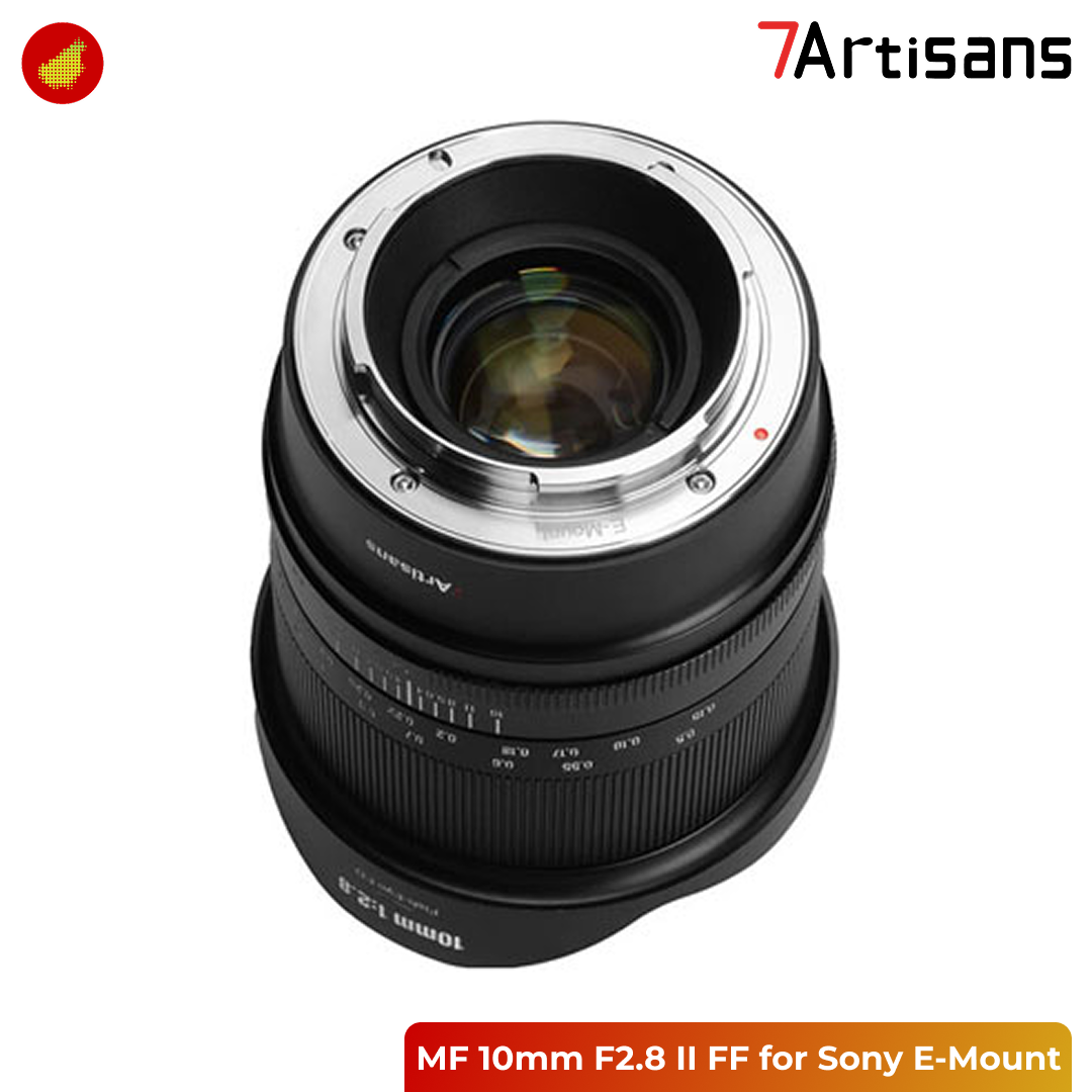 7Artisans MF 10mm F2.8 II for Sony / Canon / Nikon