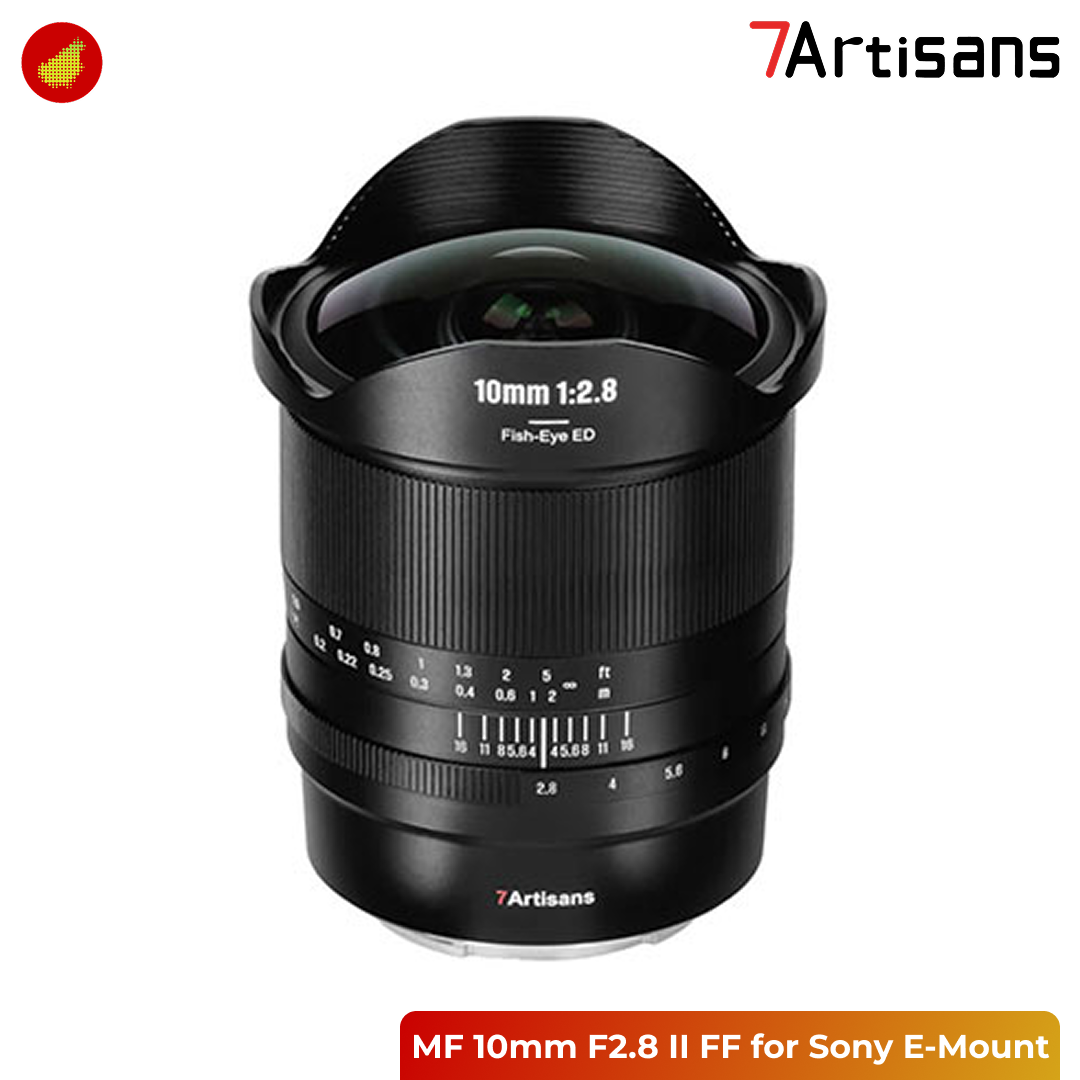 7Artisans MF 10mm F2.8 II for Sony / Canon / Nikon