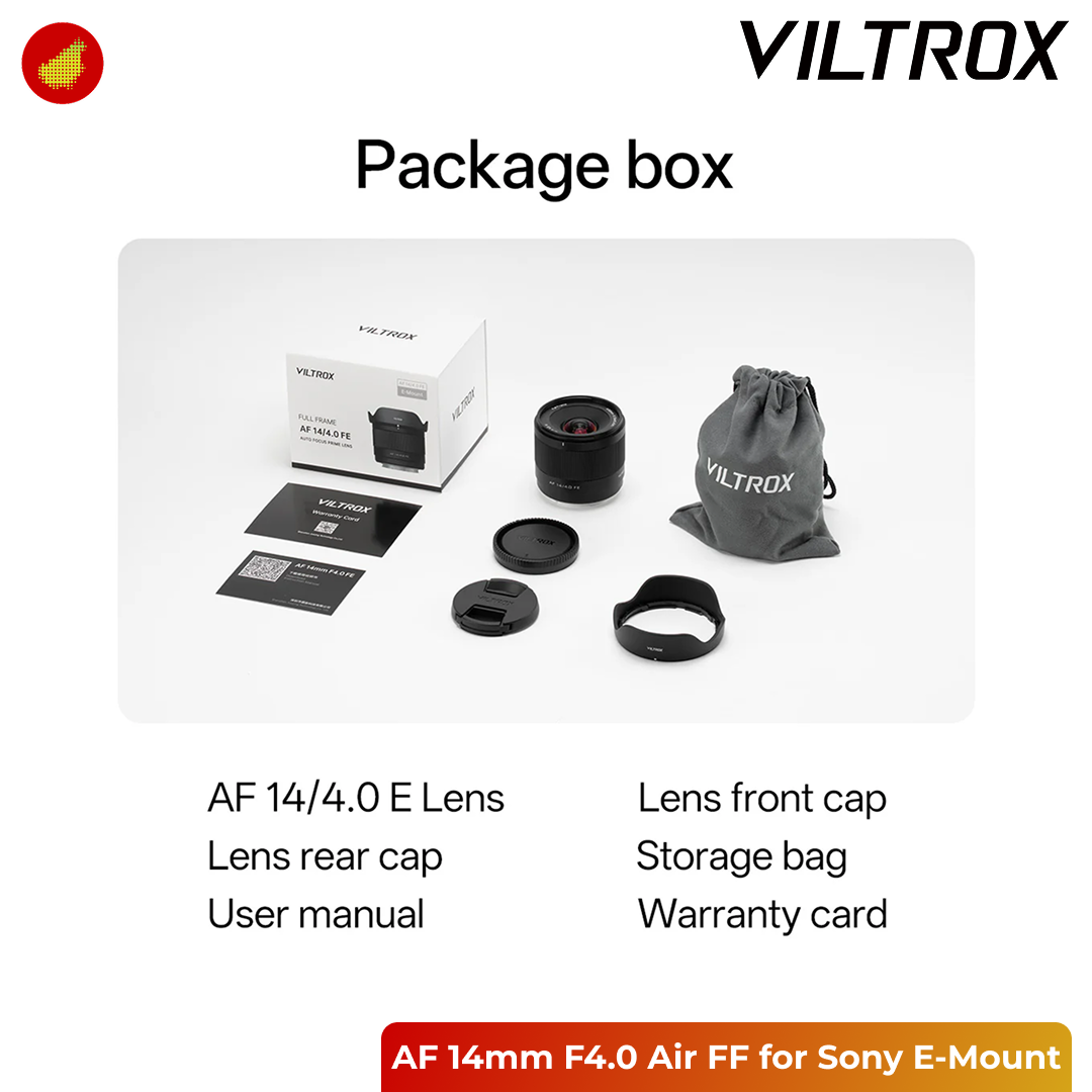 Viltrox AF 14mm F4.0 Air for Sony