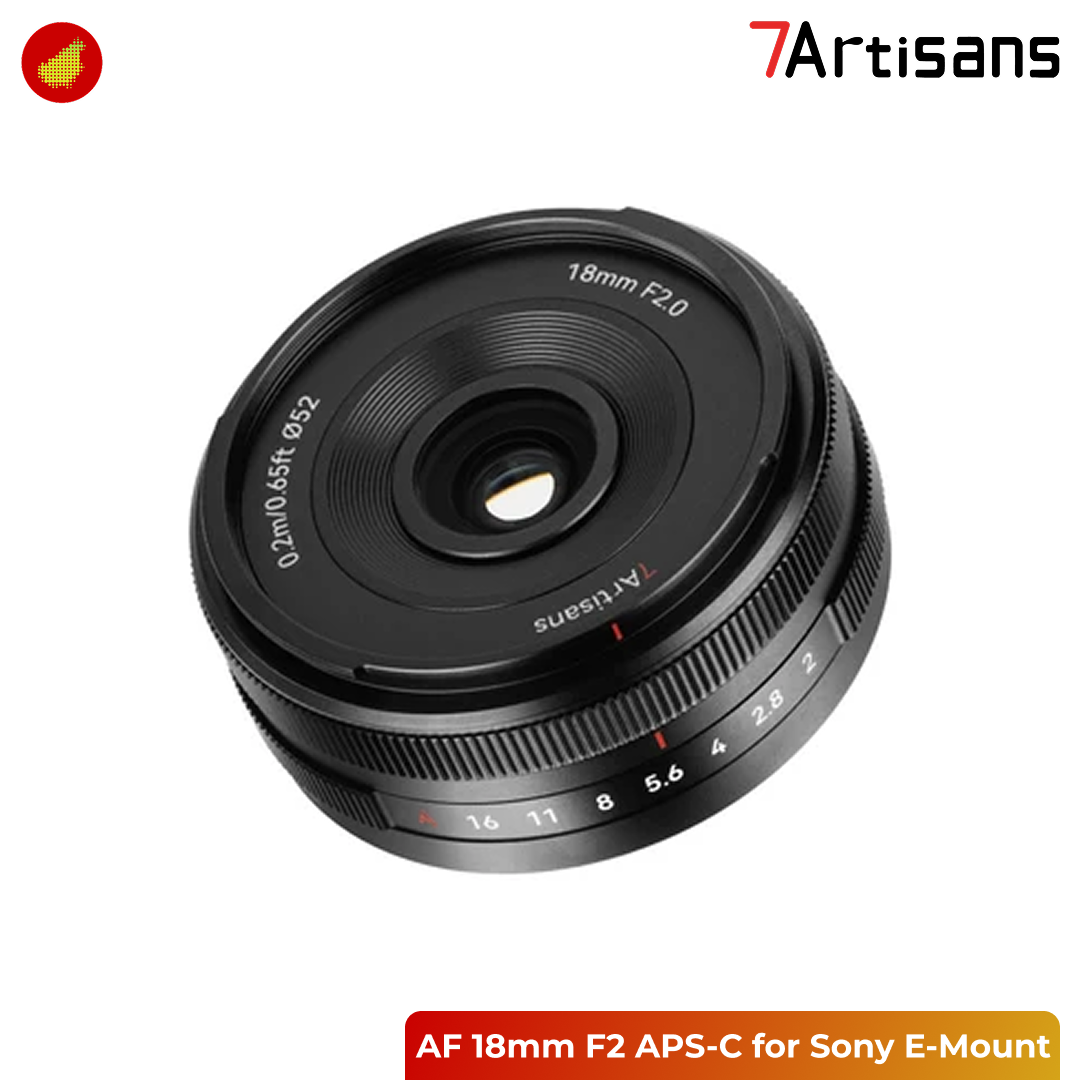 7Artisans AF 18mm F2 APS-C for Sony