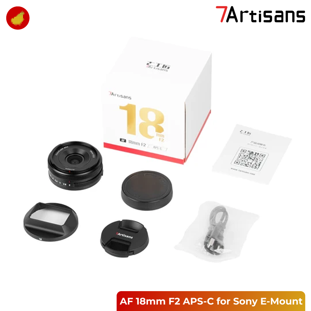 7Artisans AF 18mm F2 APS-C for Sony