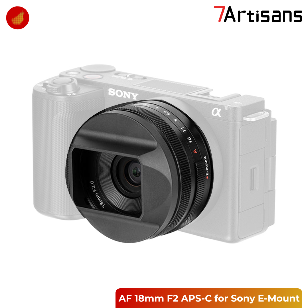 7Artisans AF 18mm F2 APS-C for Sony