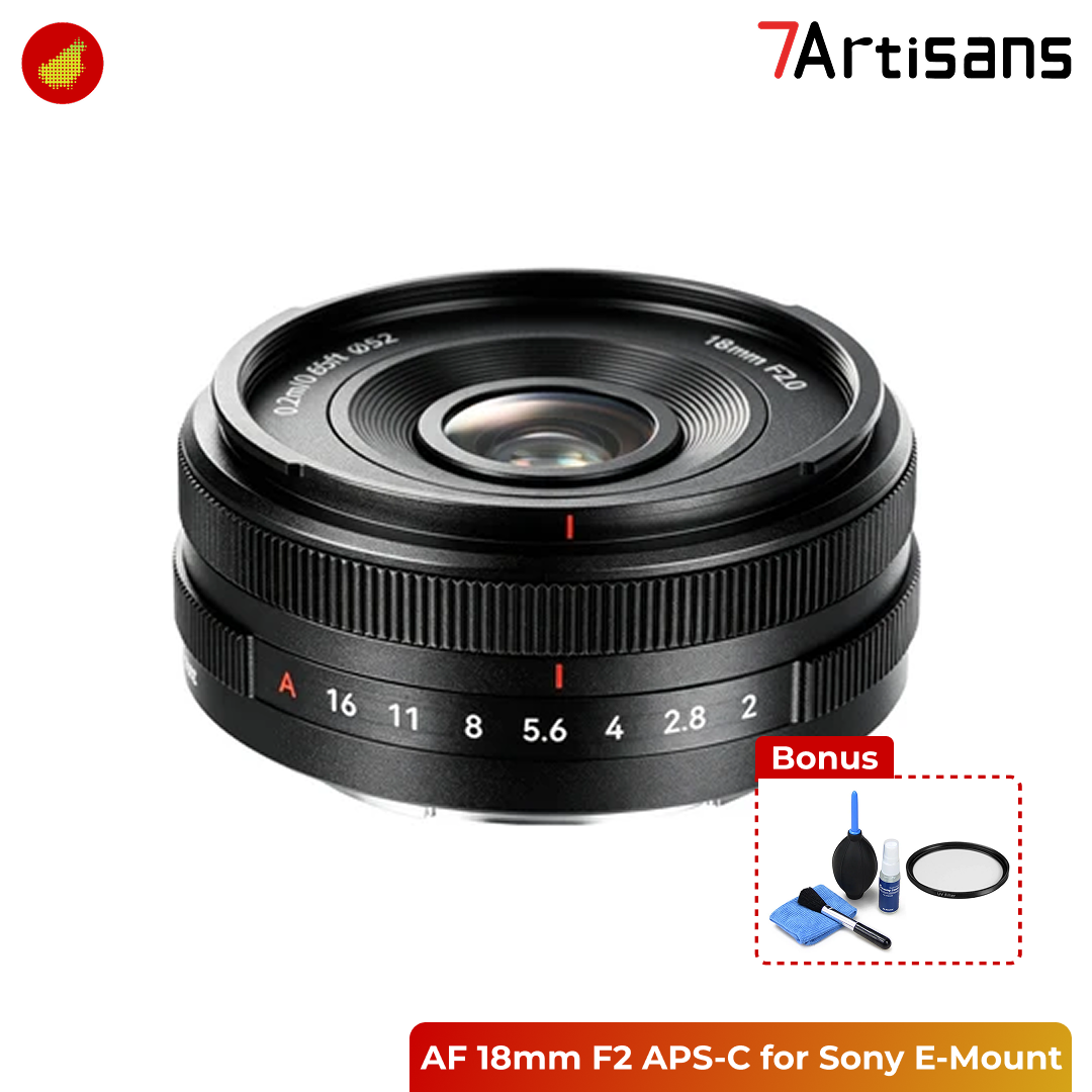 7Artisans AF 18mm F2 APS-C for Sony