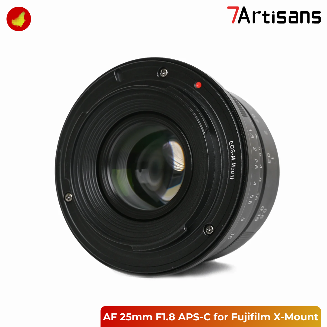 7Artisans AF 25mm F1.8 for Sony / Fujifilm