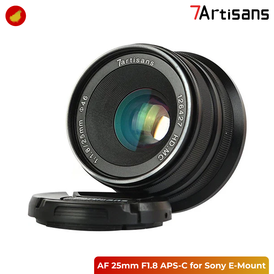 7Artisans AF 25mm F1.8 for Sony / Fujifilm