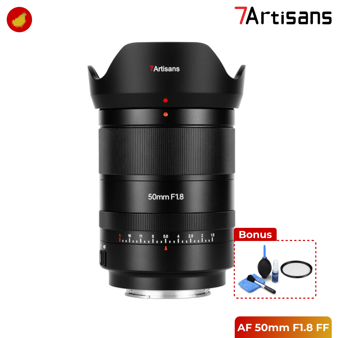 7Artisans AF 50mm F1.8 for Sony / Nikon