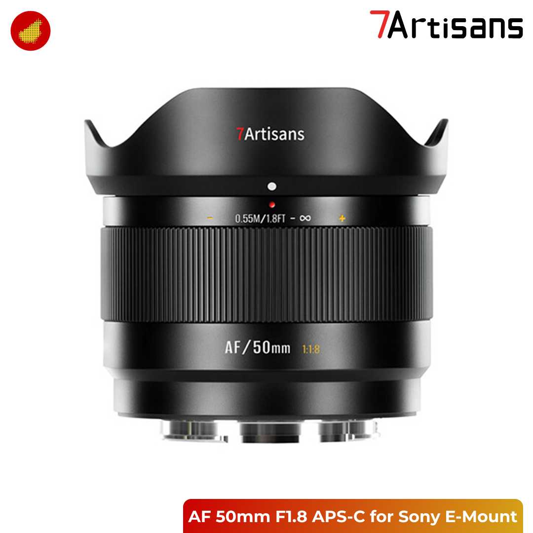 7Artisans AF 50mm F1.8 APS-C for Sony / Fujifilm