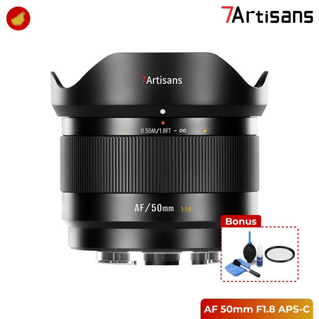 7Artisans AF 50mm F1.8 APS-C for Sony / Fujifilm