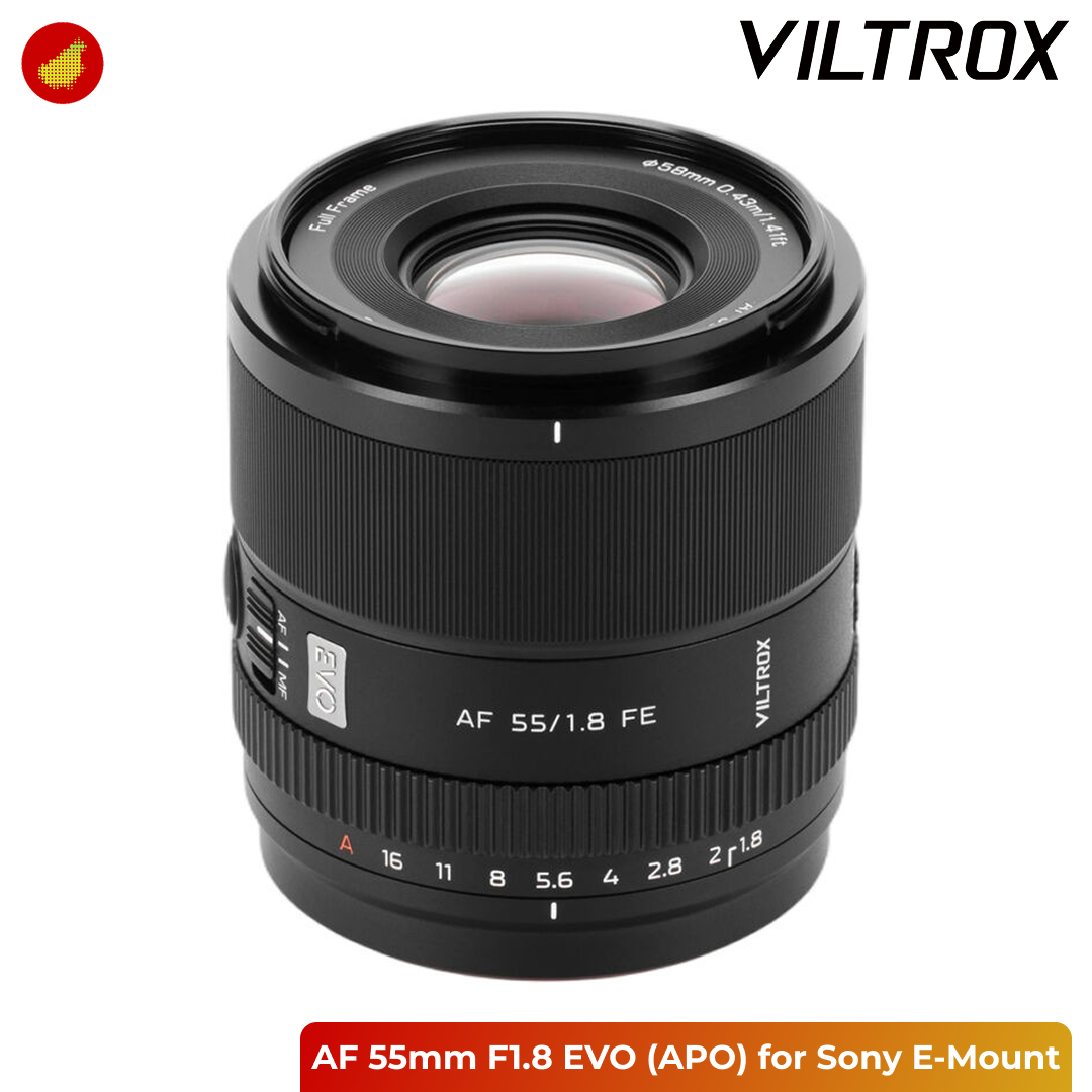 Viltrox AF 55mm F1.8 EVO (APO) for Sony / Nikon