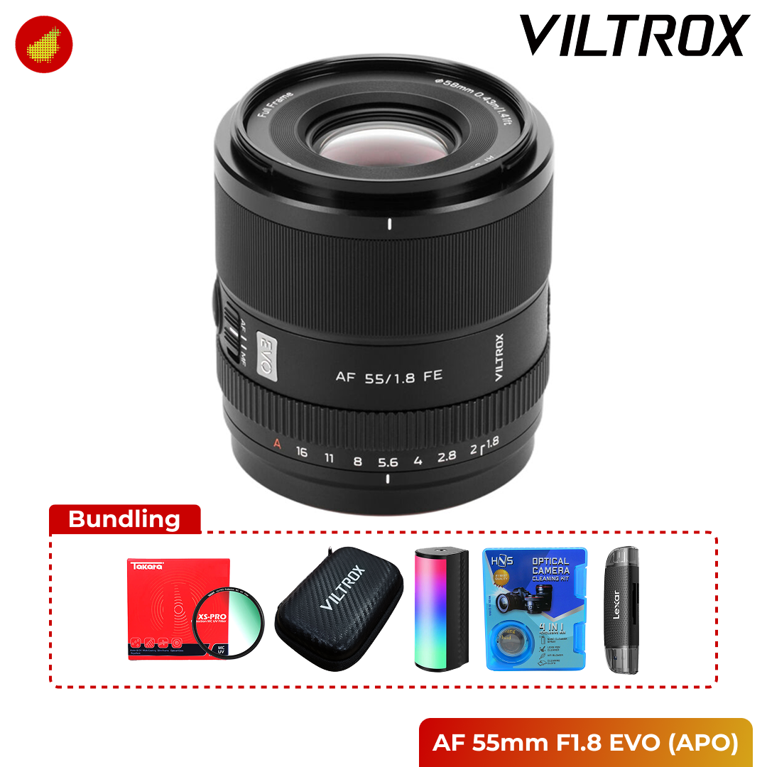 Viltrox AF 55mm F1.8 EVO (APO) for Sony / Nikon