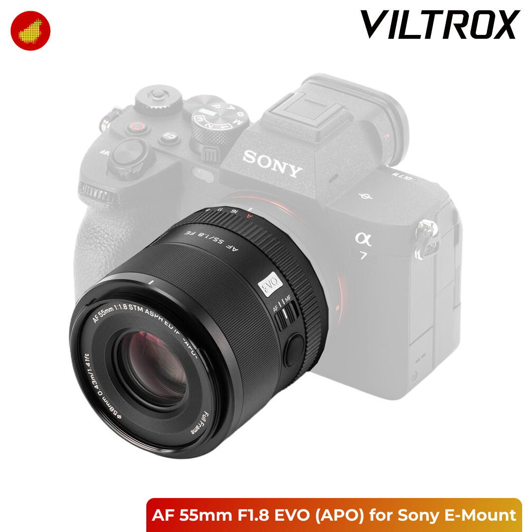 Viltrox AF 55mm F1.8 EVO (APO) for Sony / Nikon