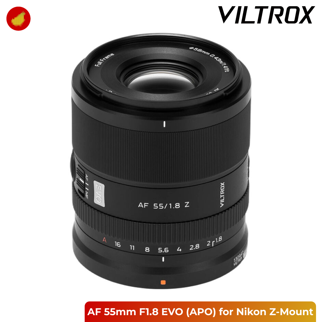 Viltrox AF 55mm F1.8 EVO (APO) for Sony / Nikon