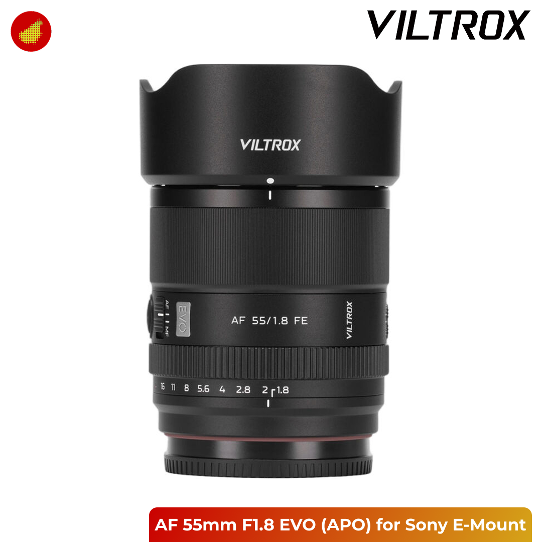 Viltrox AF 55mm F1.8 EVO (APO) for Sony / Nikon
