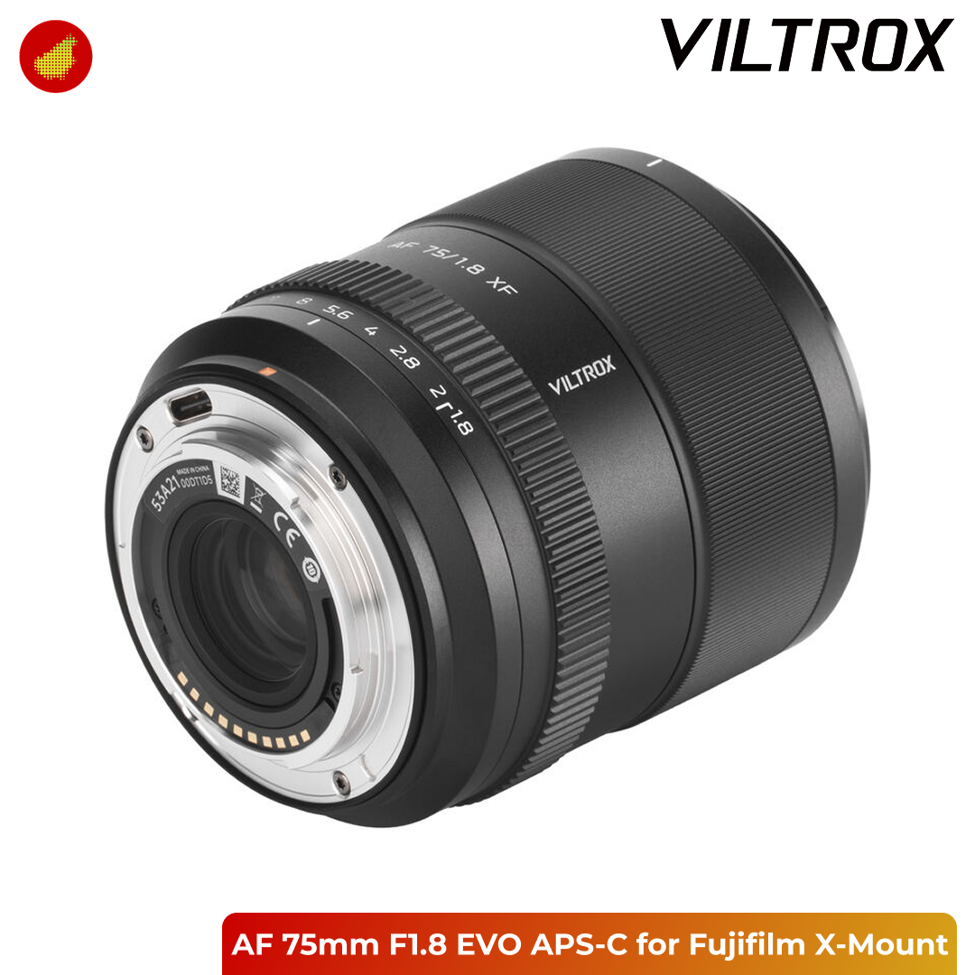 Viltrox AF 75mm F1.8 EVO for FUJIFILM
