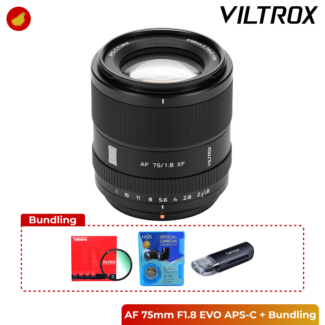 Viltrox AF 75mm F1.8 EVO for FUJIFILM