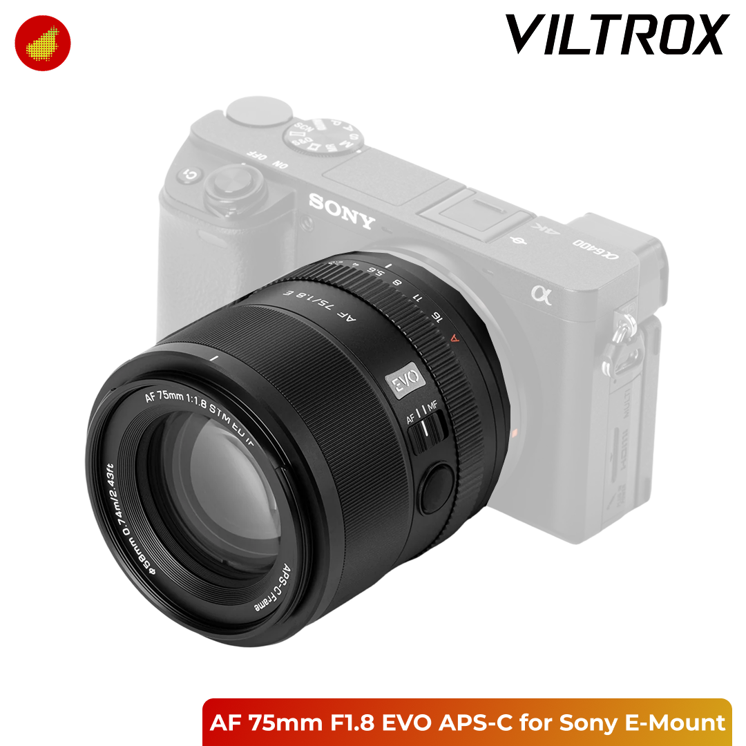 Viltrox AF 75mm F1.8 EVO for FUJIFILM
