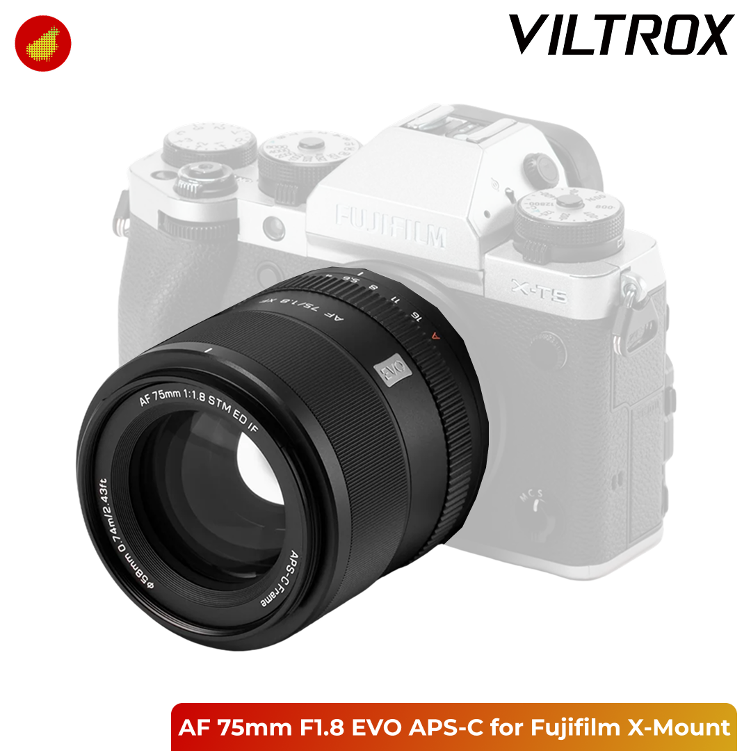 Viltrox AF 75mm F1.8 EVO for FUJIFILM