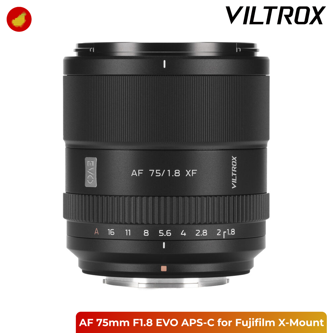 Viltrox AF 75mm F1.8 EVO for FUJIFILM