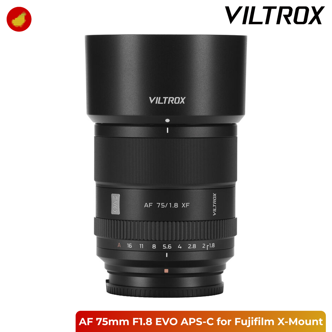 Viltrox AF 75mm F1.8 EVO for FUJIFILM