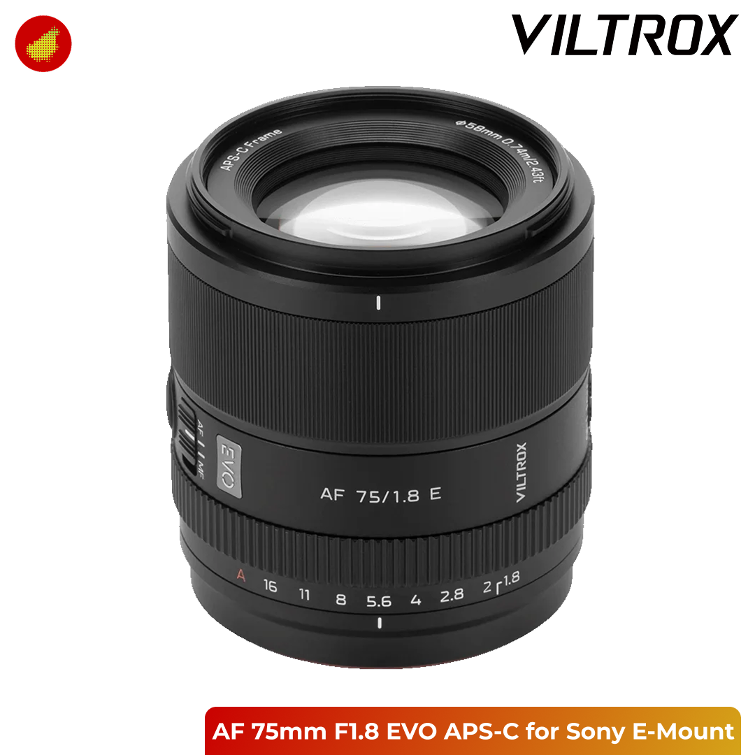 Viltrox AF 75mm F1.8 EVO for FUJIFILM