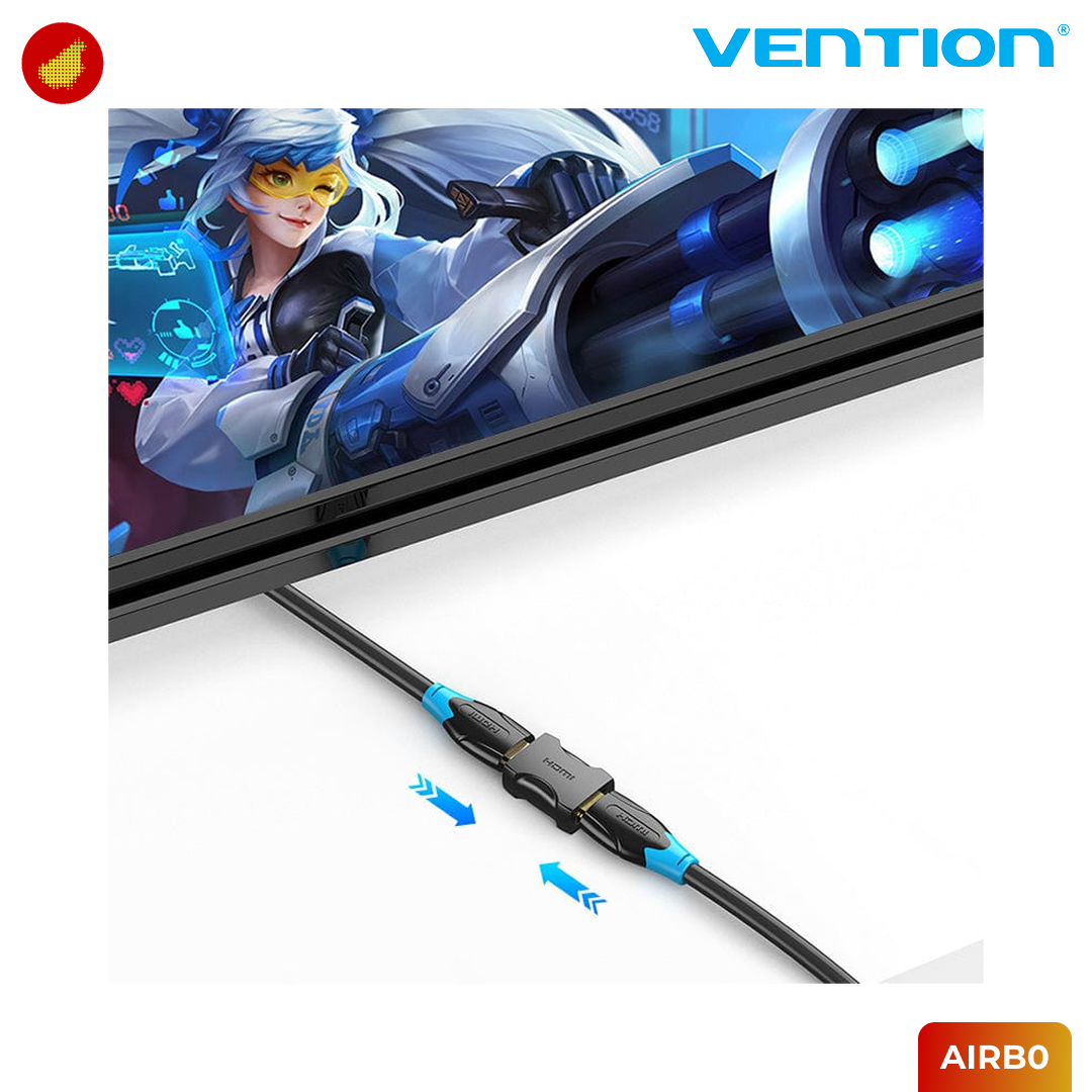 Vention HDMI Female to Female Coupler Adapter - AIRB0