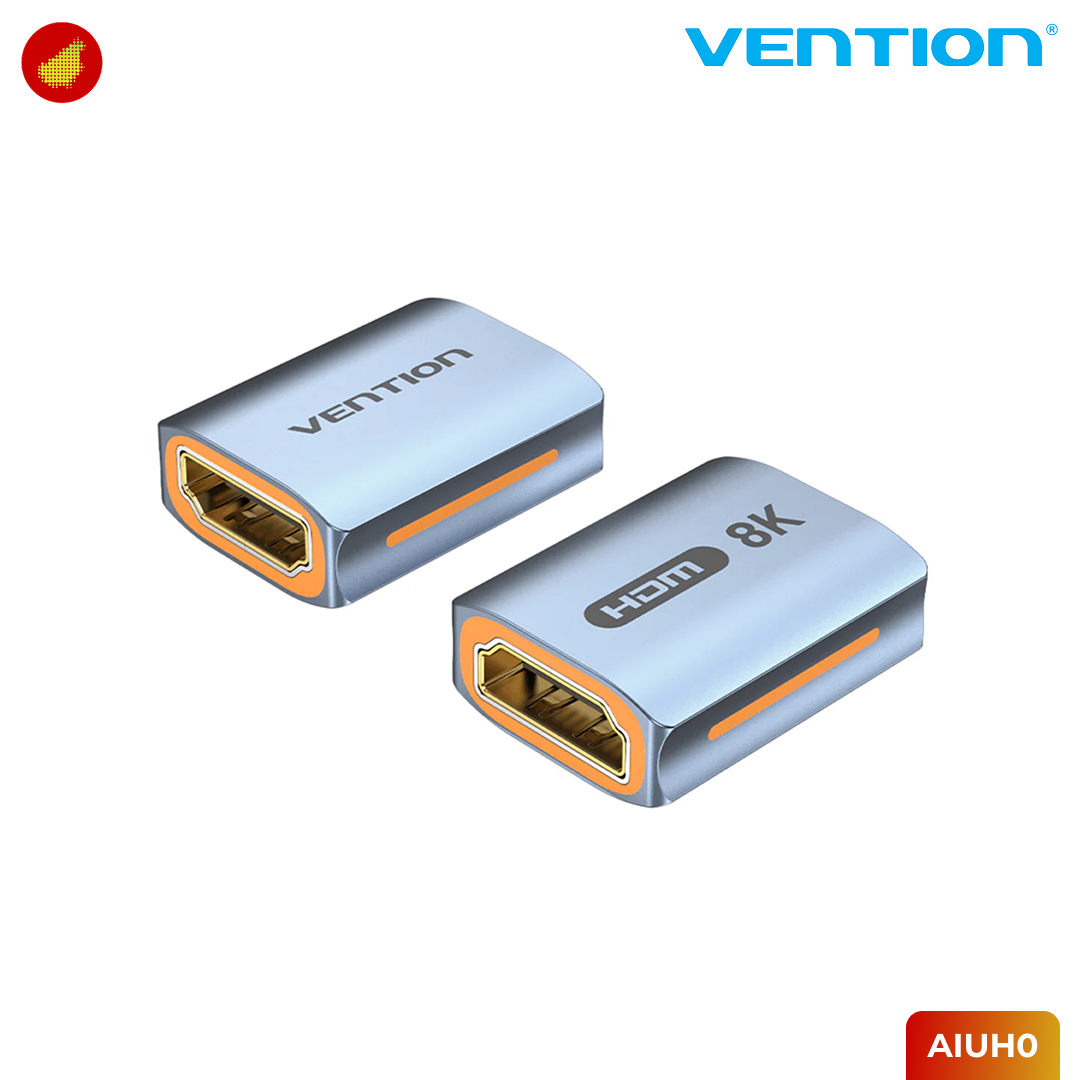 Vention HDMI-A Female to Female 8K Adapter Aluminum Alloy Type - AIUH0