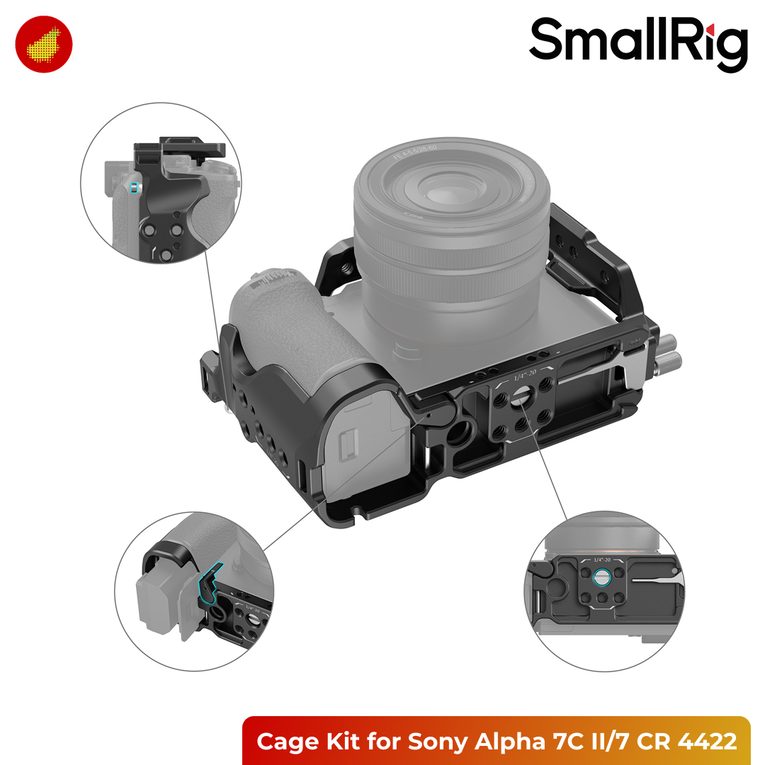 SmallRig Cage Kit for Sony Alpha 7C II/Alpha 7 CR