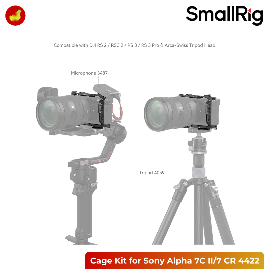 SmallRig Cage Kit for Sony Alpha 7C II/Alpha 7 CR