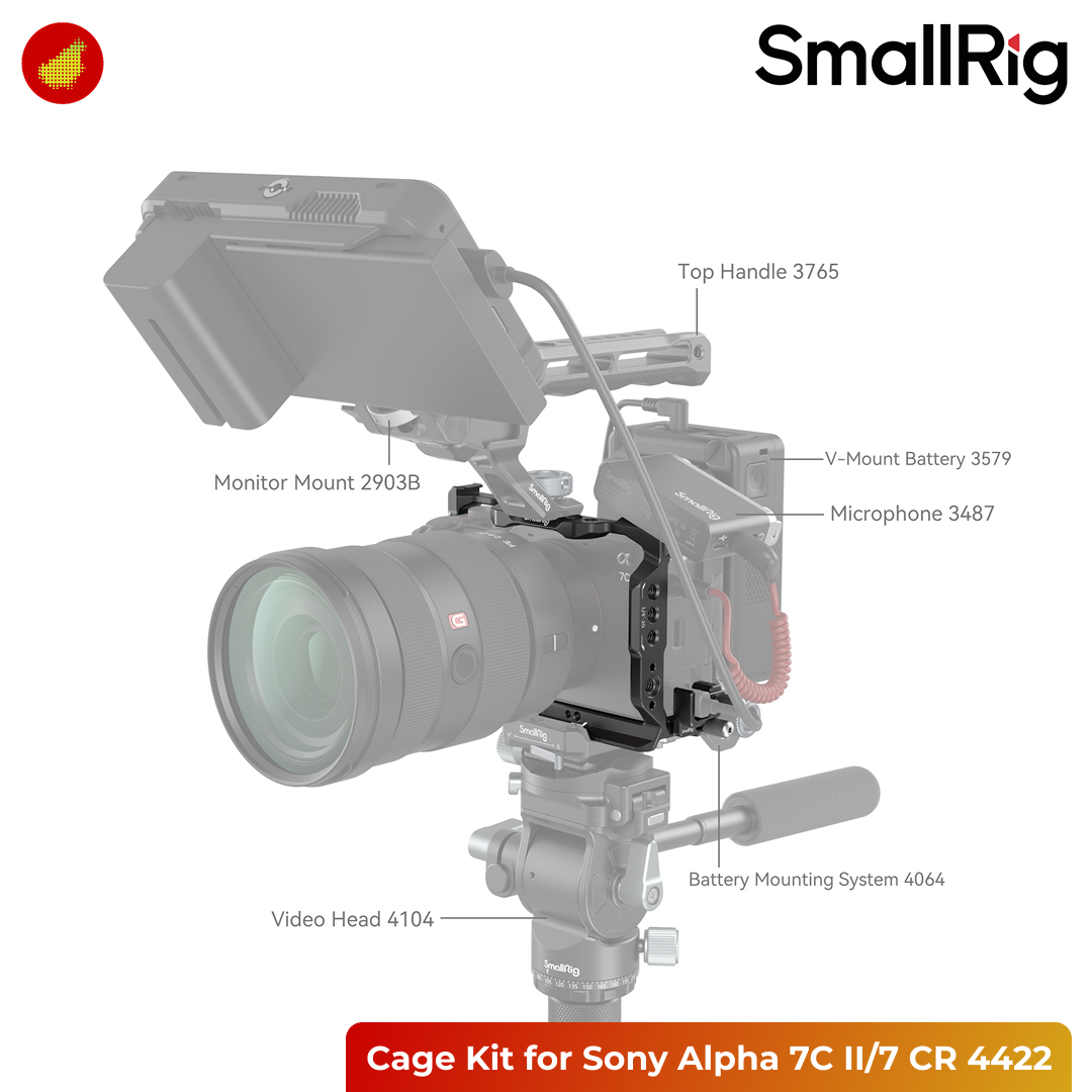 SmallRig Cage Kit for Sony Alpha 7C II/Alpha 7 CR