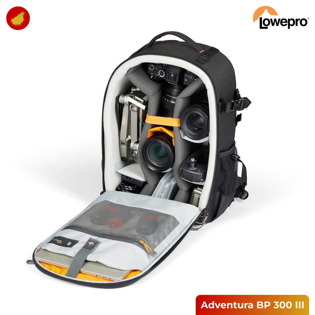 Lowepro Adventura BP 300 III Backpack Camera \ Drone