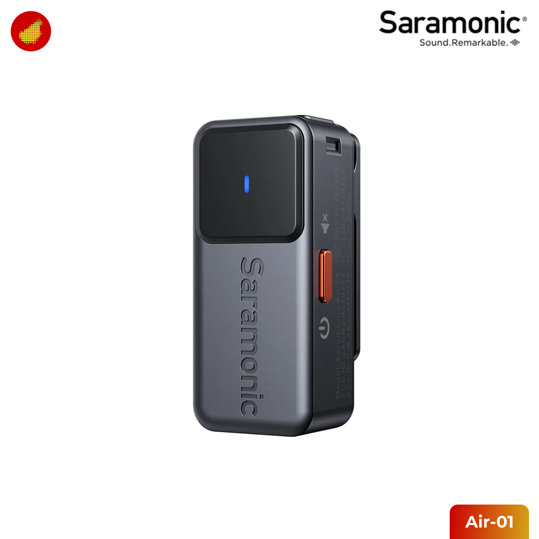 Saramonic Air-01 (2 TX + USB-C & 3.5mm TRS RX + Charging case)
