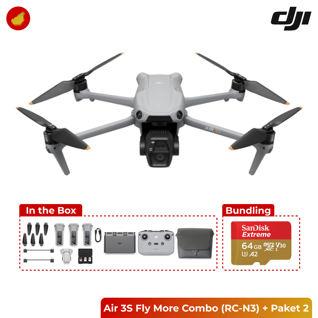 DJI Air 3S Fly More Combo (RC-N3)
