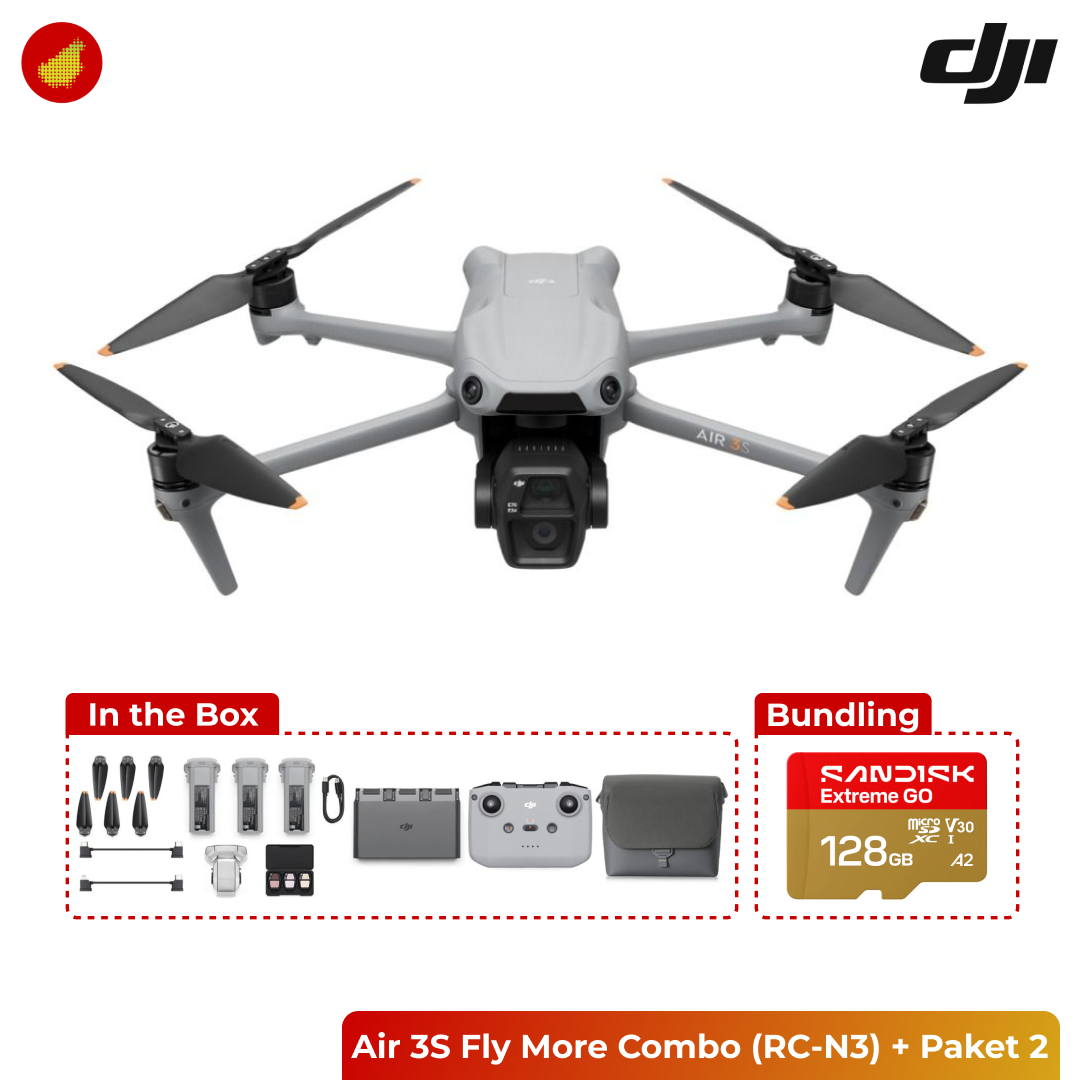DJI Air 3S Fly More Combo (RC-N3)