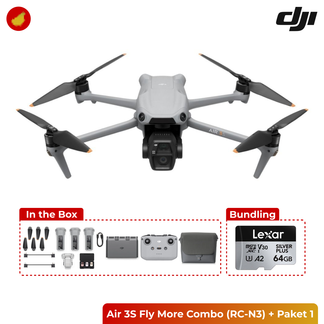 DJI Air 3S Fly More Combo (RC-N3)
