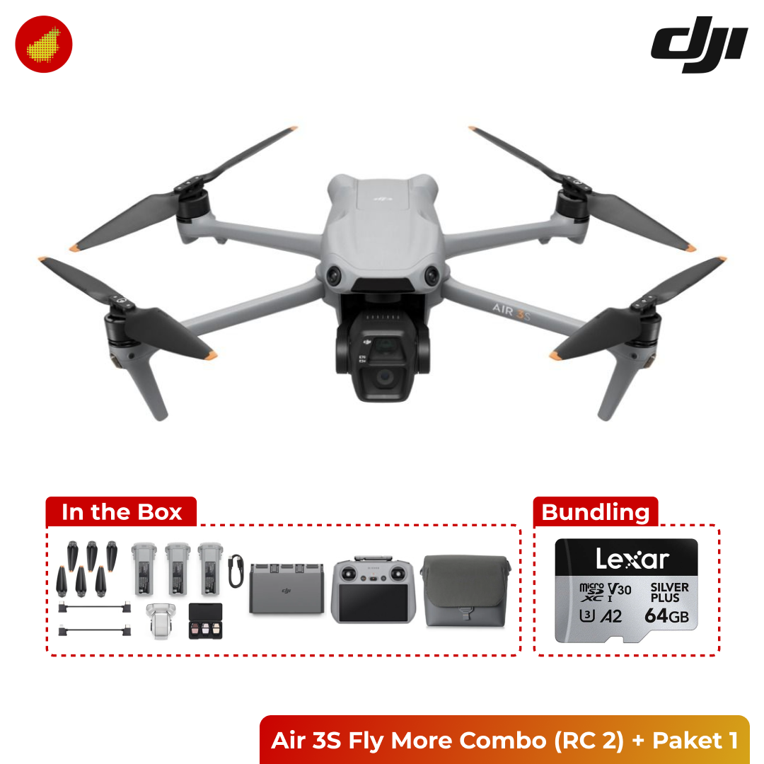 DJI Air 3S Fly More Combo (RC 2)