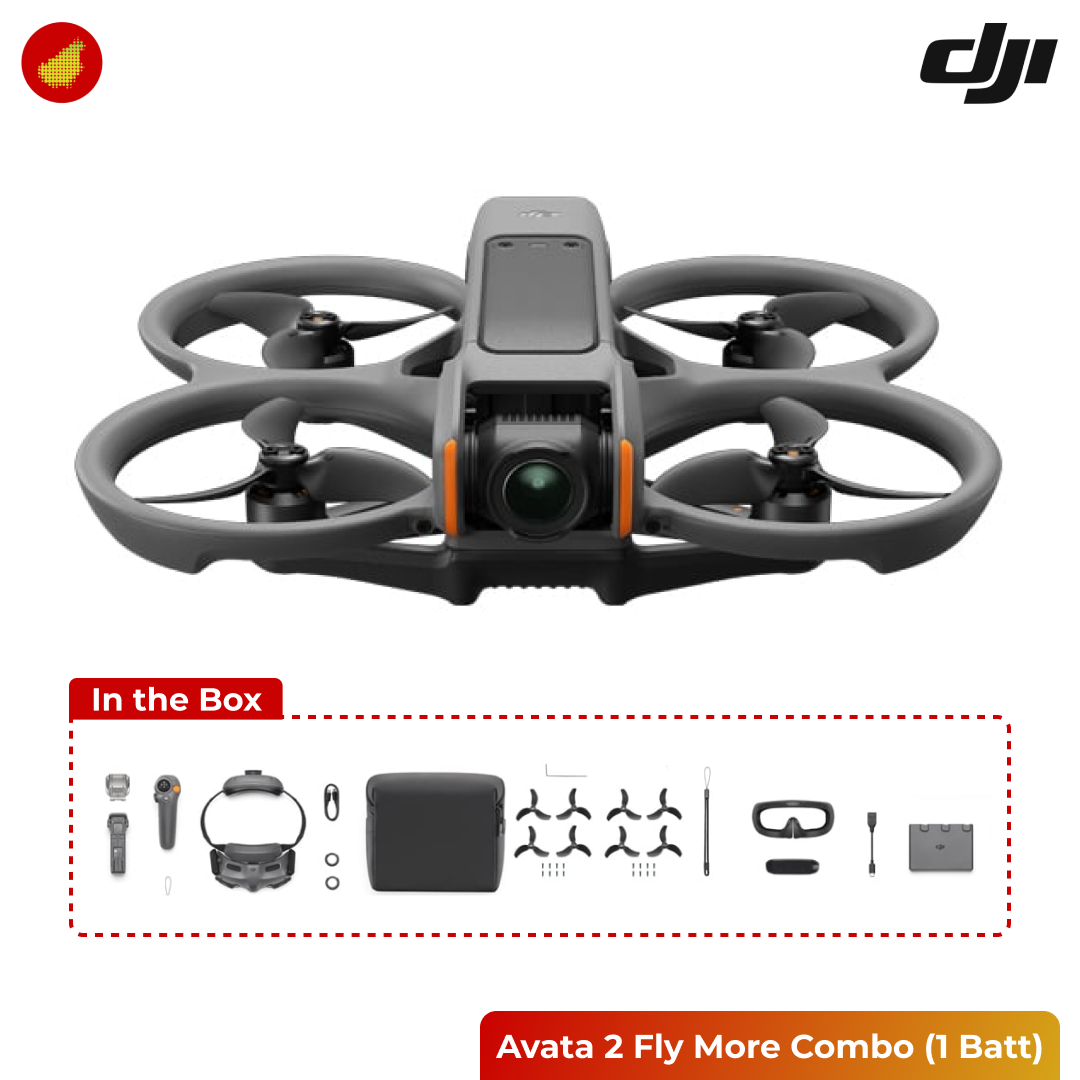 DJI Avata 2 Fly More Combo (1 Batteries)