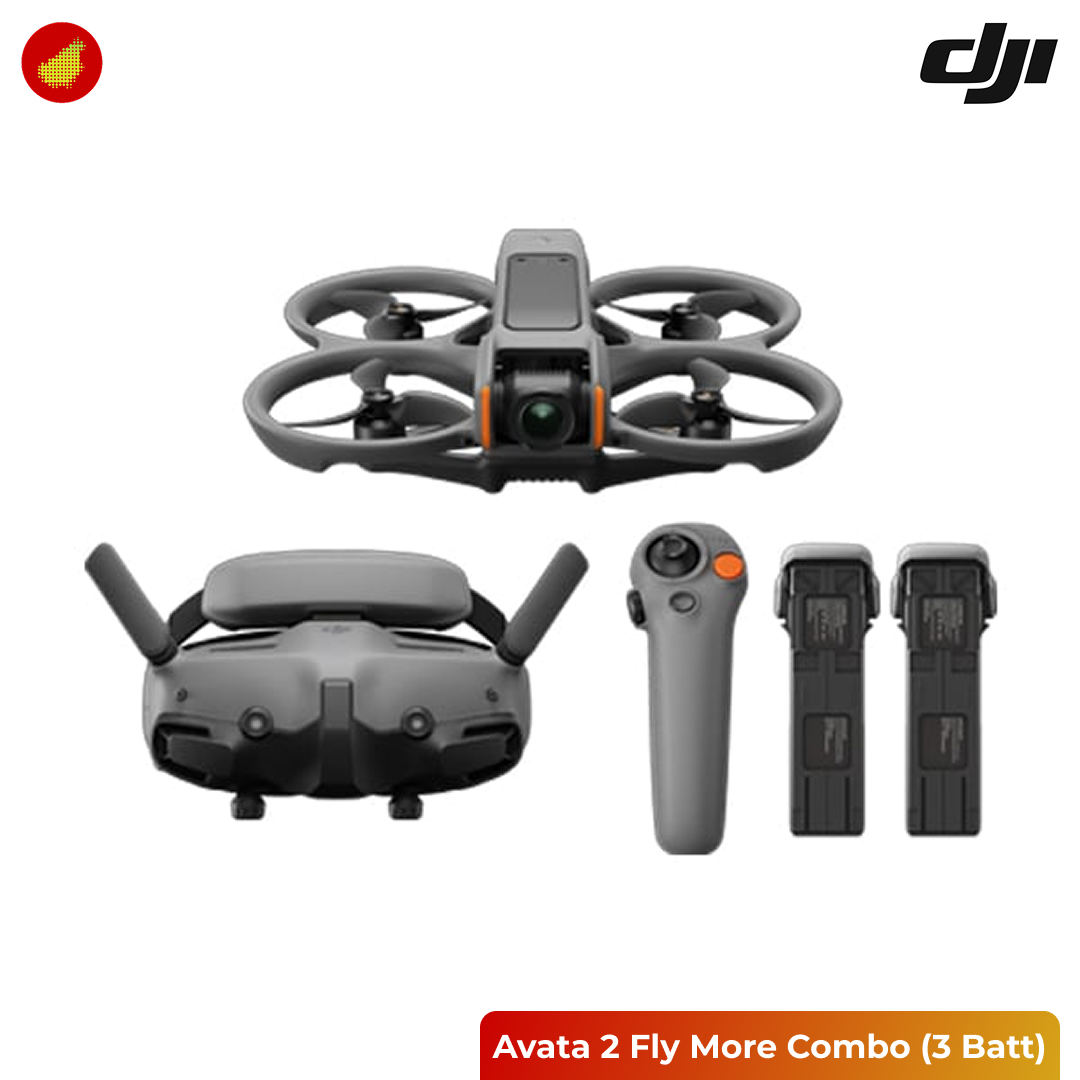 DJI Avata 2 Fly More Combo (3 Batteries)