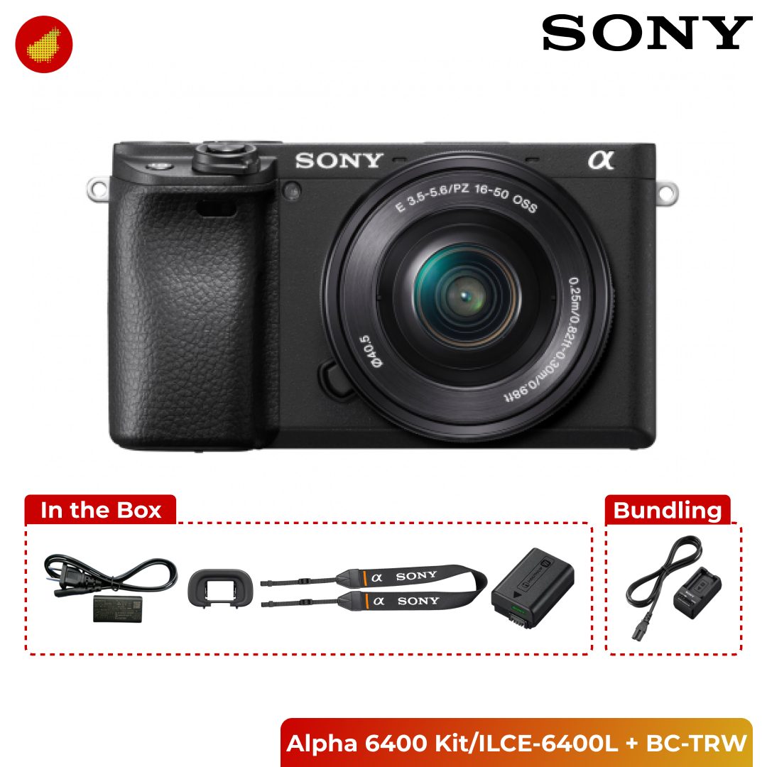 Sony Alpha 6400 Kit (SELP1650)
