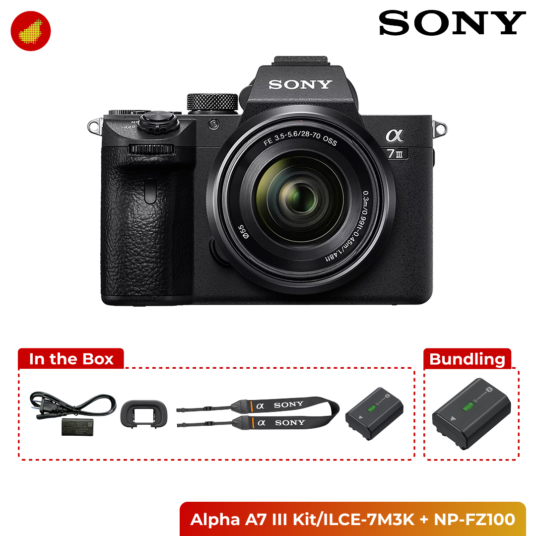 Sony Alpha 7 III Kit (SEL2870)