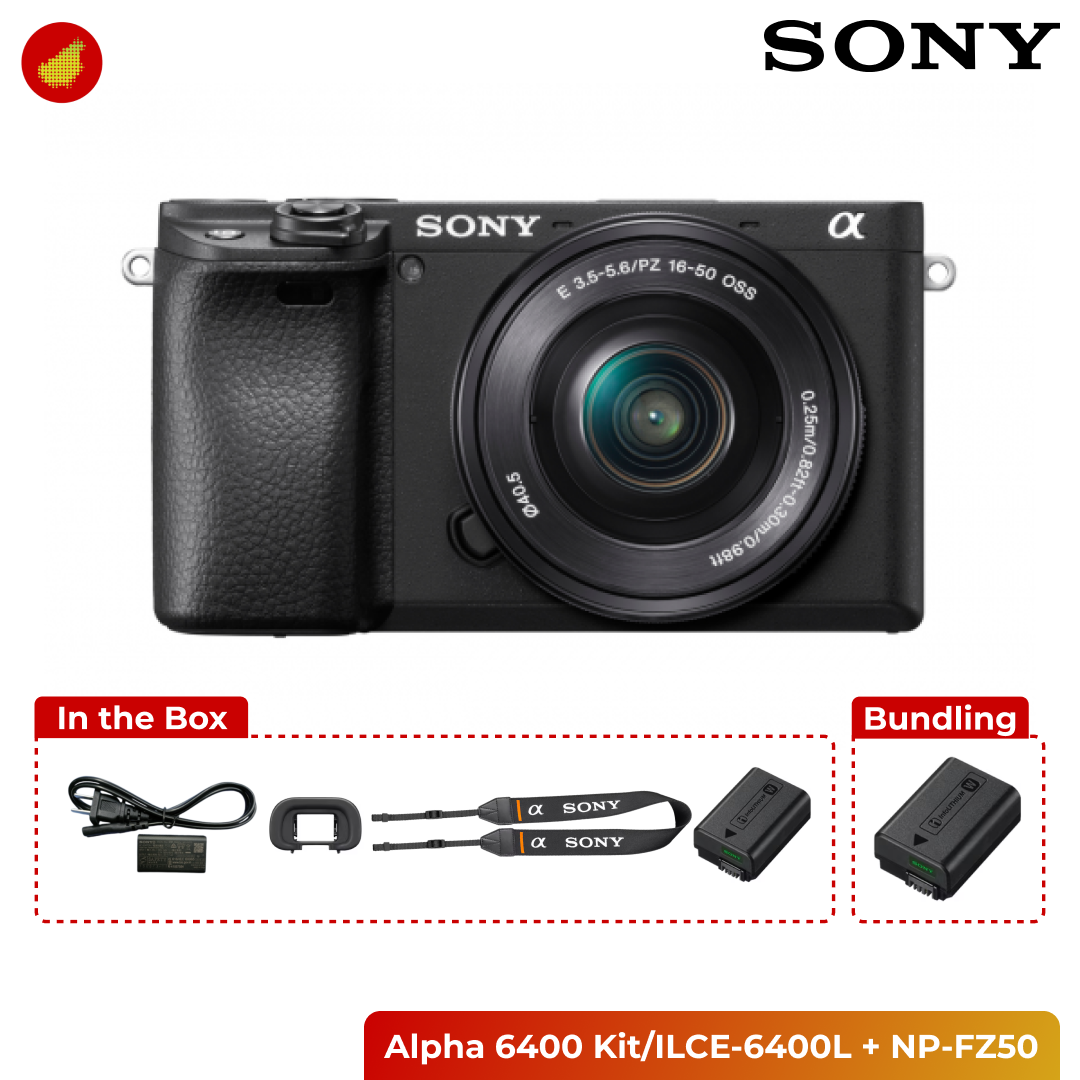 Sony Alpha 6400 Kit (SELP1650)