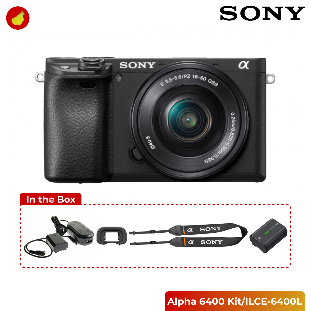 Sony Alpha 6400 Kit (SELP1650)