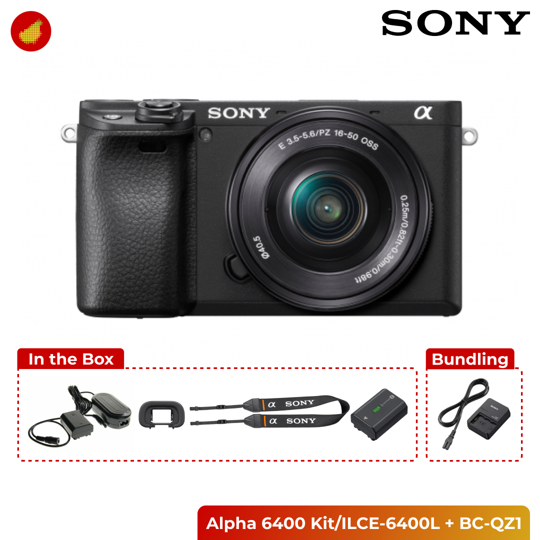 Sony Alpha 6400 Kit (SELP1650)